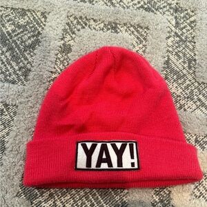 YAY! Pink Kids Beanie